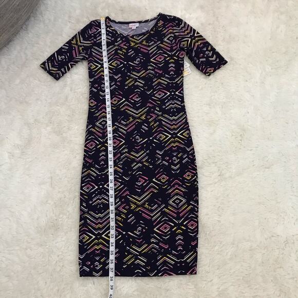 LuLaRoe Julia dress NWT size XXS - Picture 3 of 6
